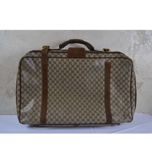 Vintage Gucci soft rectangular travel bag